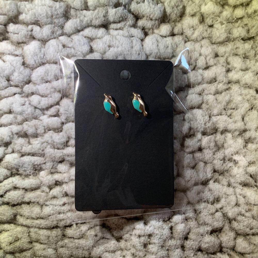 Golden Bird Earrings